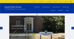 Desktop Screenshot of norwellschools.org
